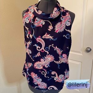 Laundry Beautiful Paisley Print Blouse